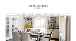 Desktop Screenshot of jeannecampanadesign.com